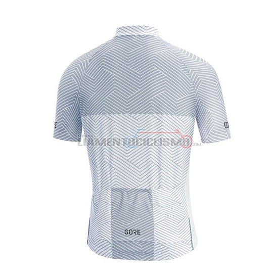 Abbigliamento Ciclismo Gore Manica Corta 2018 Bianco